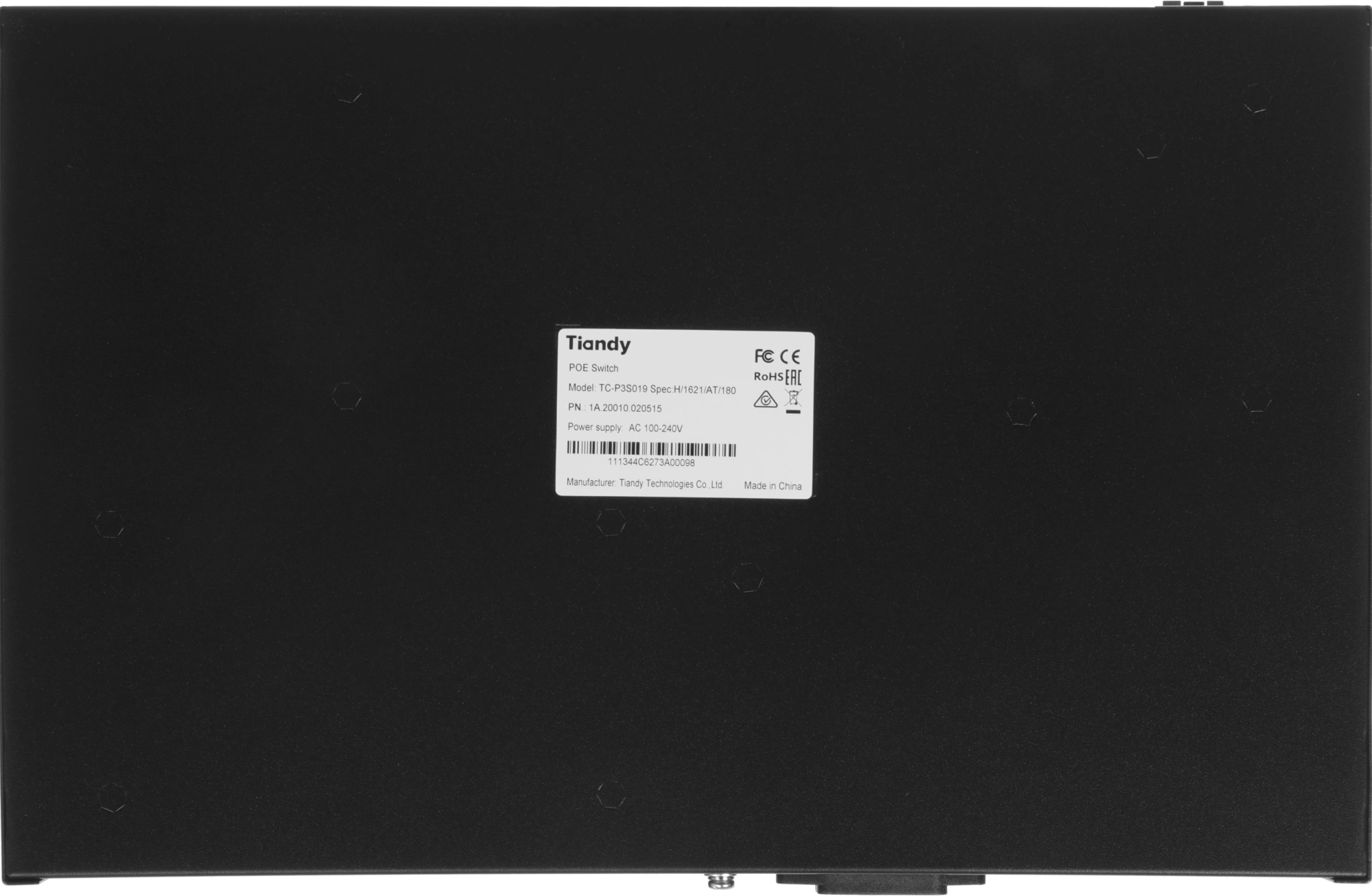 Коммутатор Tiandy TC-P3S019 H/1621/AT/180 — миниатюра 15
