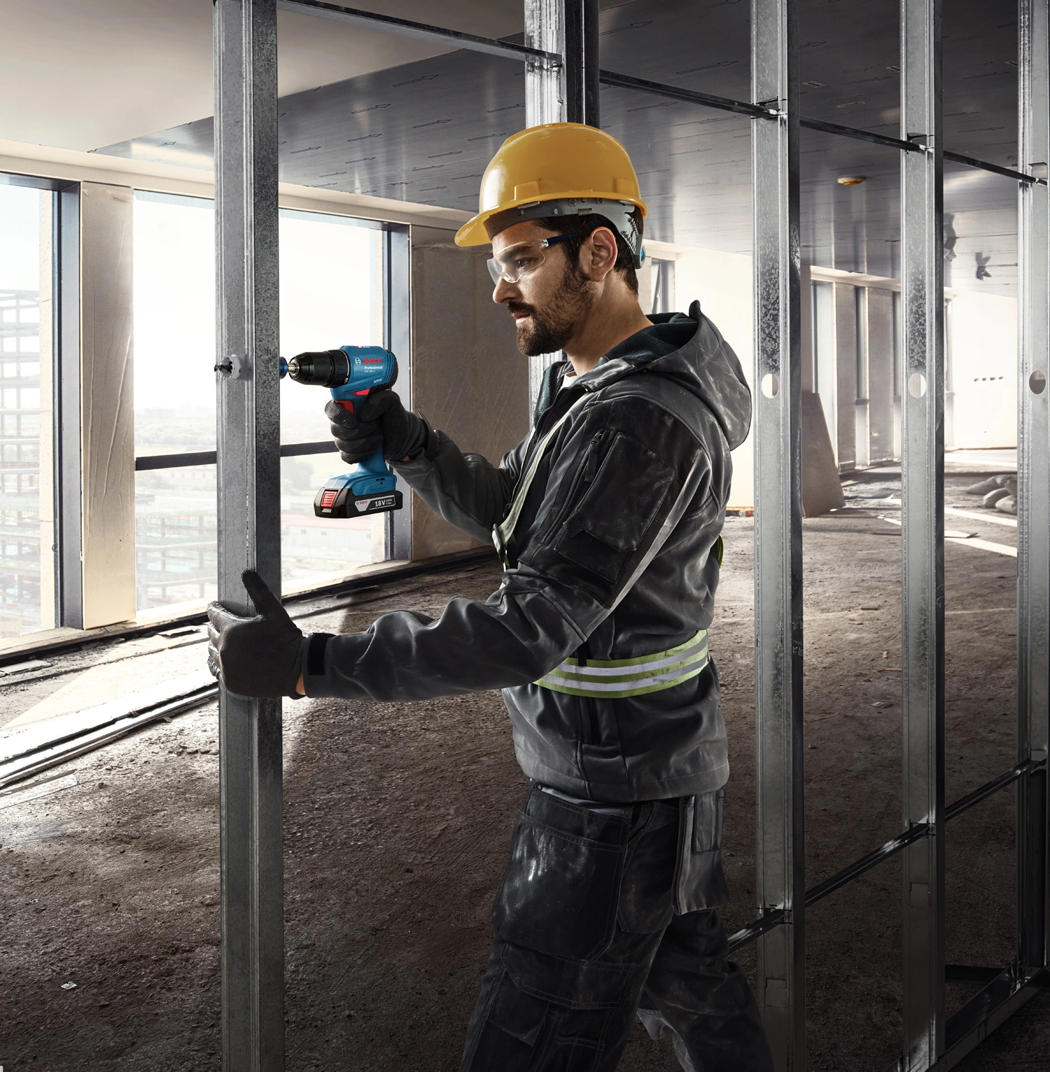 Дрель-шуруповерт Bosch GSB 185-LI аккум. патрон:быстрозажимной (кейс в комплекте) (06019K3100) — миниатюра 5