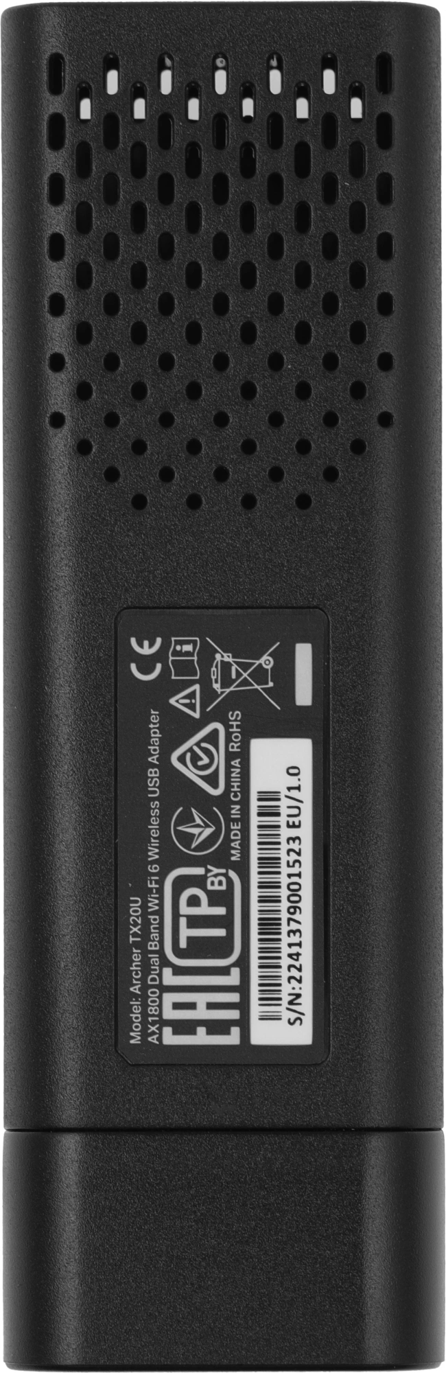 Сетевой адаптер Wi-Fi TP-Link ARCHER TX20U AX1800 USB 3.0 (ант.внутр.) 2ант. — миниатюра 4