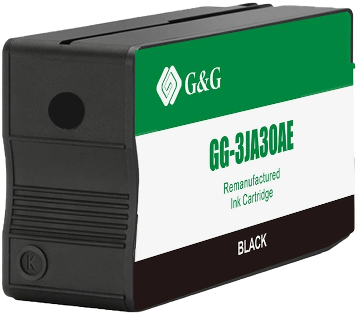 Картридж струйный G&G GG-3JA30AE 963XL черный (58мл) для HP OJ Pro 9010/9010e/9012/9012e/9014/9014e/9015/9015e/9016/9019/9019e/9020/9022/9022e/9025/9025e AIO с чипом — миниатюра 2