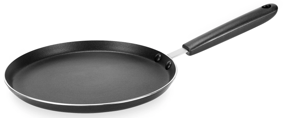 Сковорода блинная Rondell Pancake frypan RDA-022 круглая 24см покрытие: Xylan Plus ручка несъемная (без крышки) черный — миниатюра 4