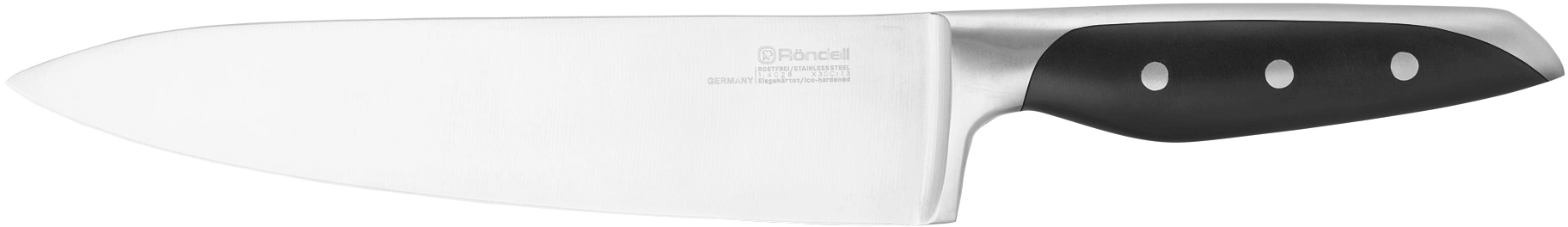 Набор ножей кухон. Rondell Espada RD-324 компл.:6предм. магн.держ. черный подар.коробка — миниатюра 5