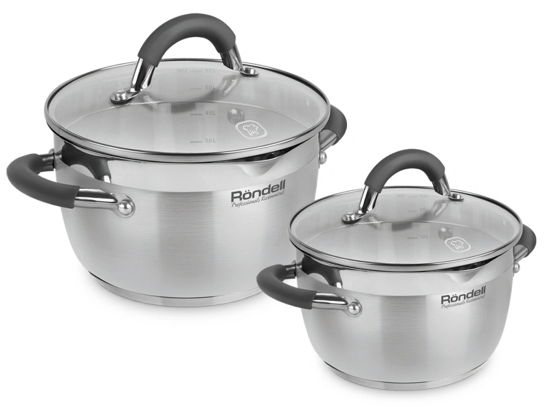Набор кастрюль Rondell Flamme RDS-339 4 предмета