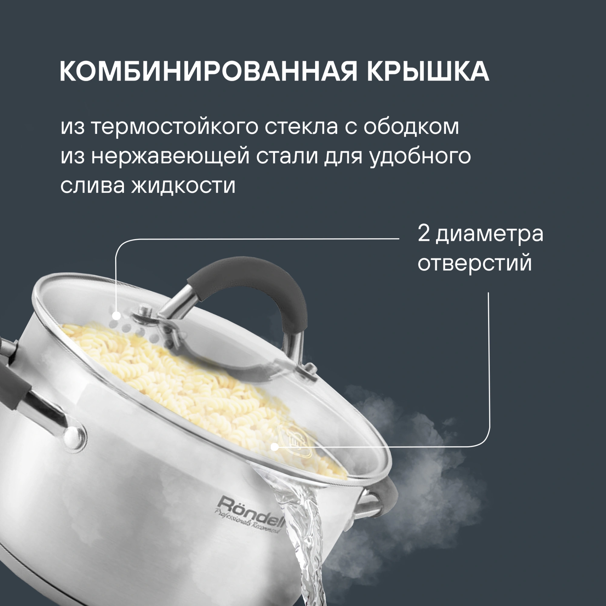 Набор посуды Rondell Flamme RDS-341 6 предметов — миниатюра 5