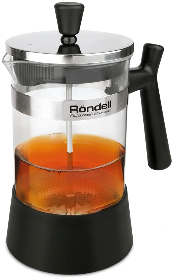 Френч-пресс Rondell Wonder RDS-426 0.6л черный/стальной — миниатюра 2