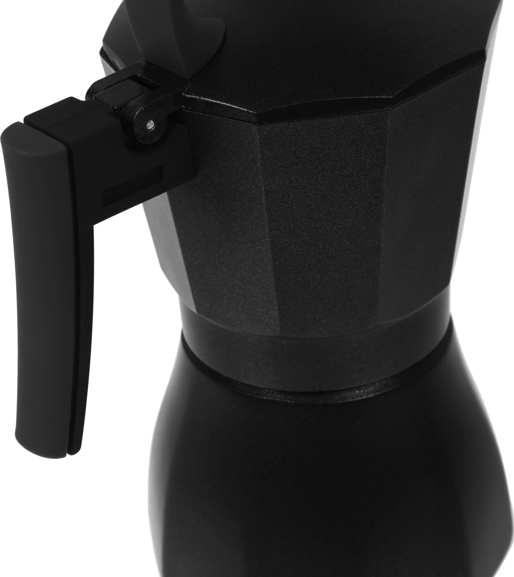 Кофеварка гейзерн. Rondell Kafferro RDS-499 0.3л алюминий темно-серый — миниатюра 8