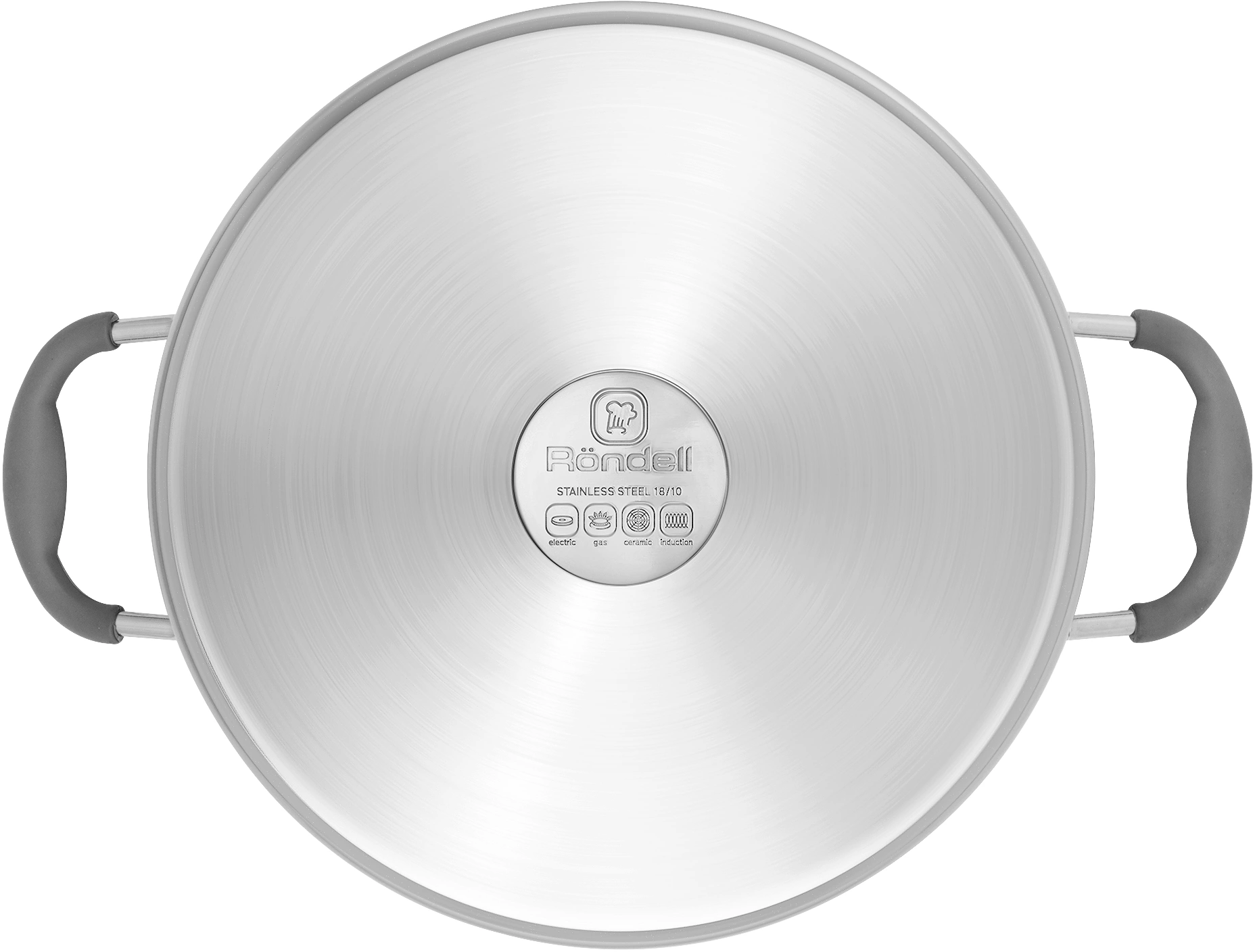 Кастрюля-пароварка Rondell RDS-751 13л. d=26см (с крышкой) стальной — миниатюра 3