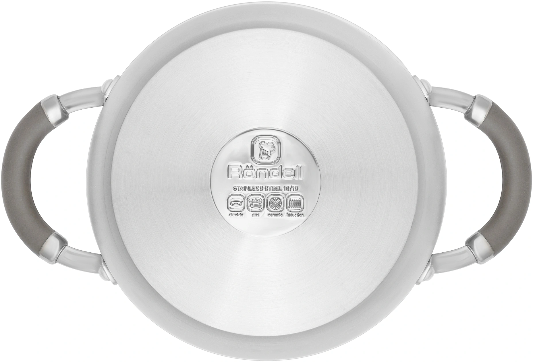 Кастрюля Rondell Balance RDS-753 2л. d=18см (с крышкой) стальной — миниатюра 6