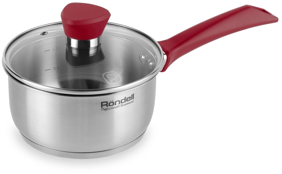Ковш Rondell Strike RDS-812 1.3л. d=16см (с крышкой) стальной — миниатюра 8