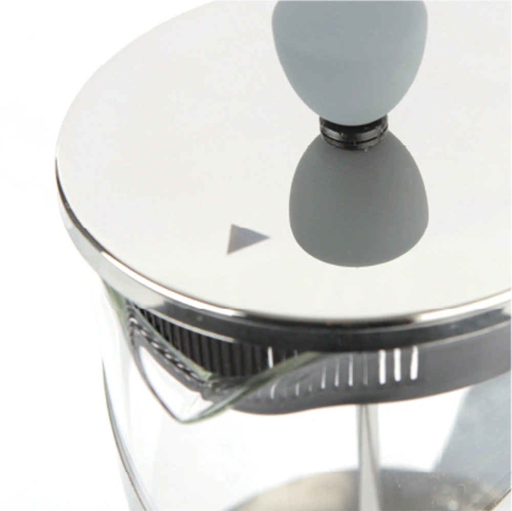 Френч-пресс Rondell Crystal Grey RDS-840 1л серый — миниатюра 3