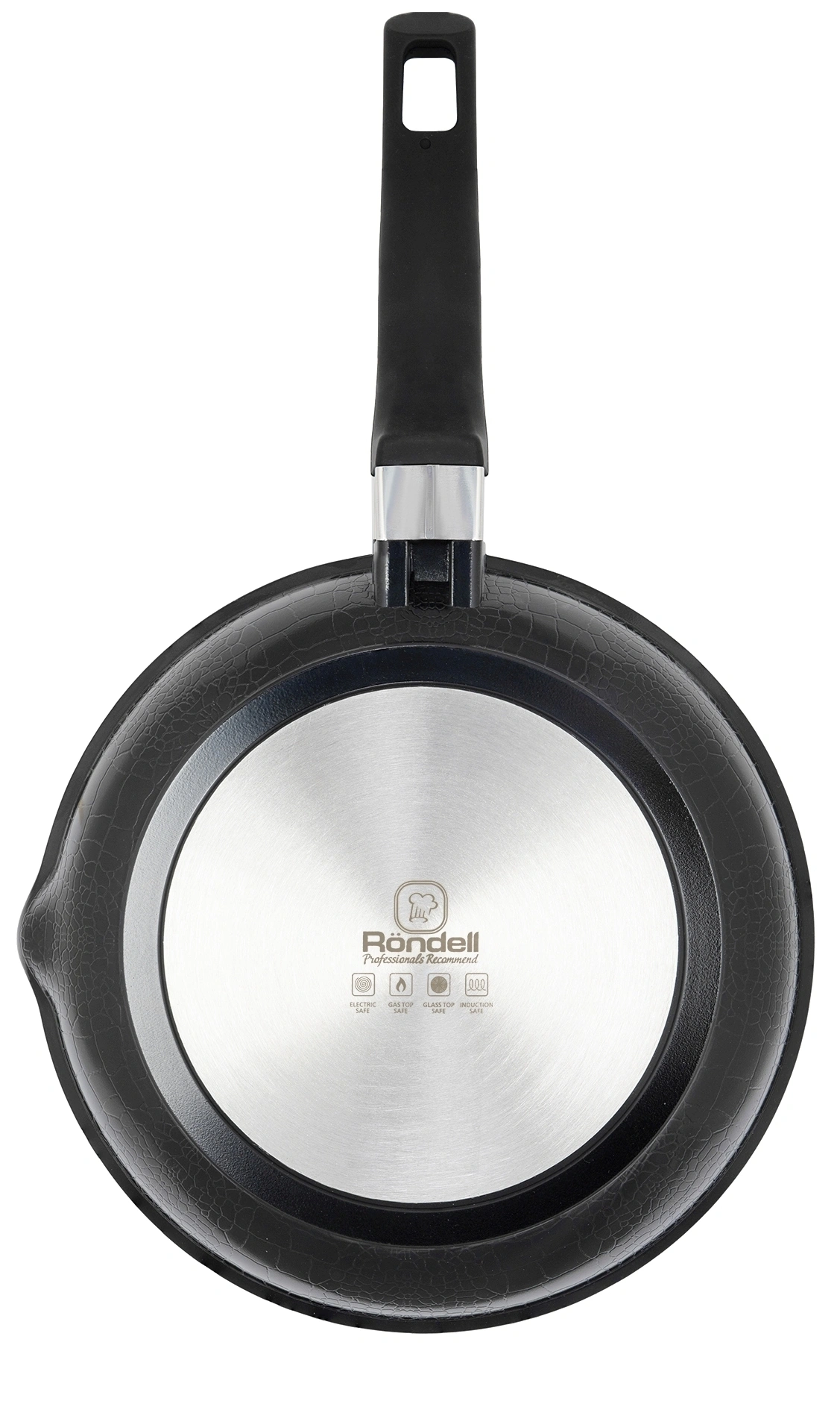 Сковорода Rondell Escurion RDA-867 круглая 24см покрытие: Xylan Plus ручка съемная (без крышки) черный — миниатюра 6