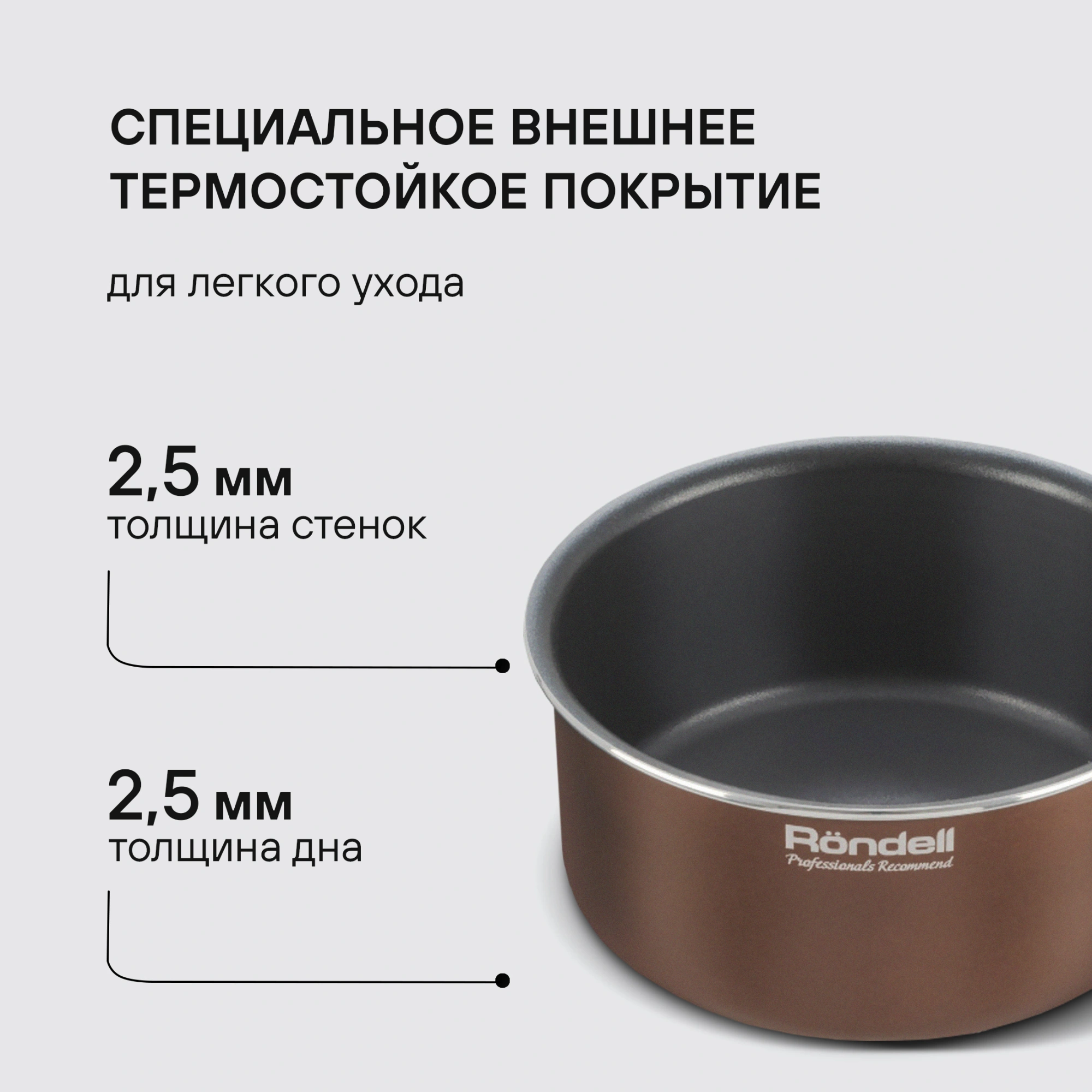 Набор посуды Rondell Kortado RDA-1012 5 предметов — миниатюра 12