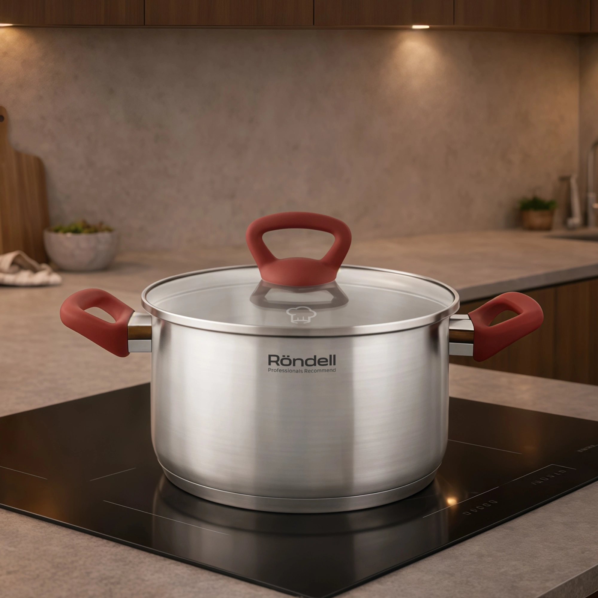 Кастрюля Rondell Heidi RDS-1113 2.8л. d=20см (с крышкой) стальной — миниатюра 17