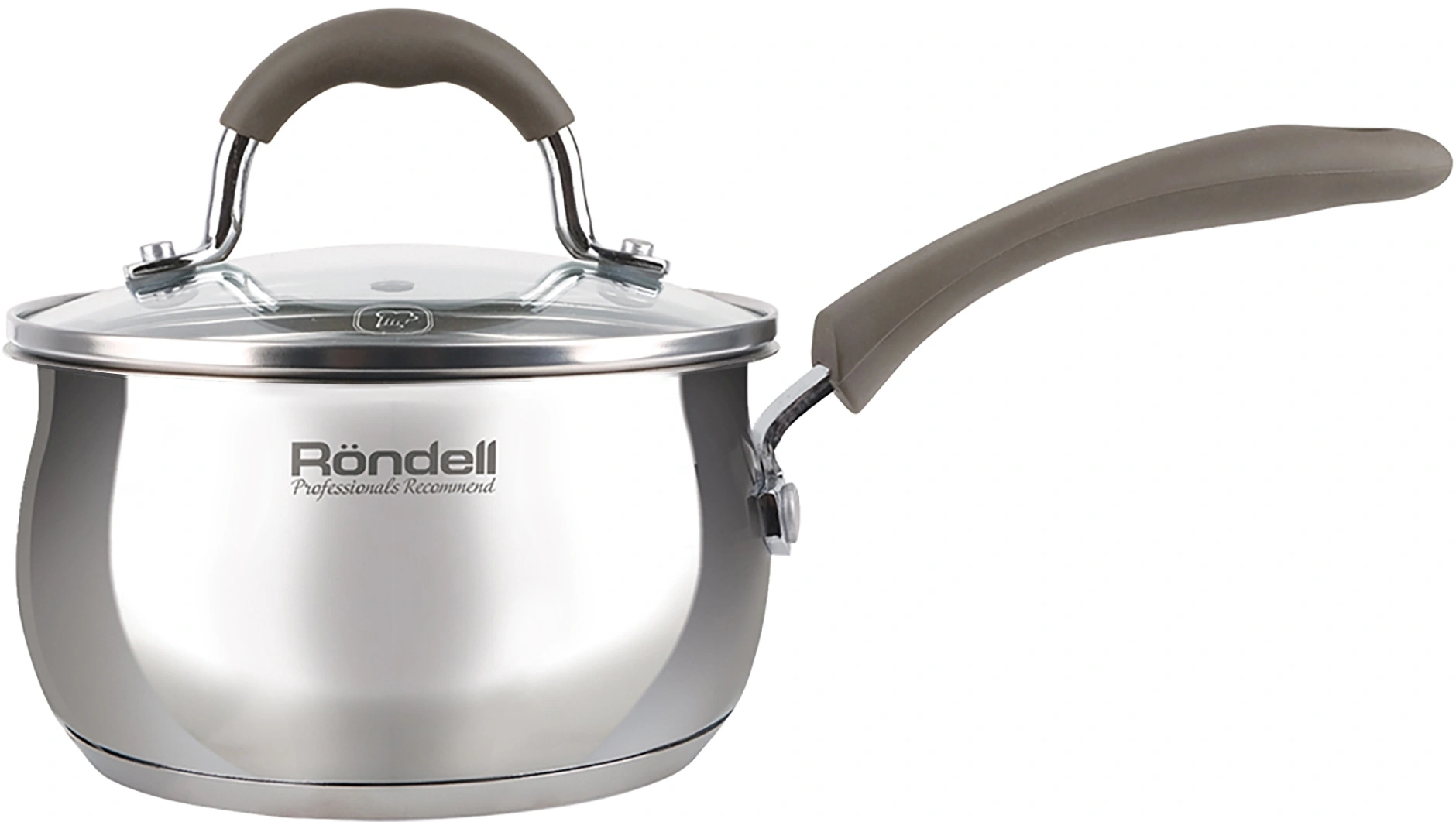 Ковш Rondell Konzept RDS-1228 1.1л. d=14см (с крышкой) стальной — миниатюра 6