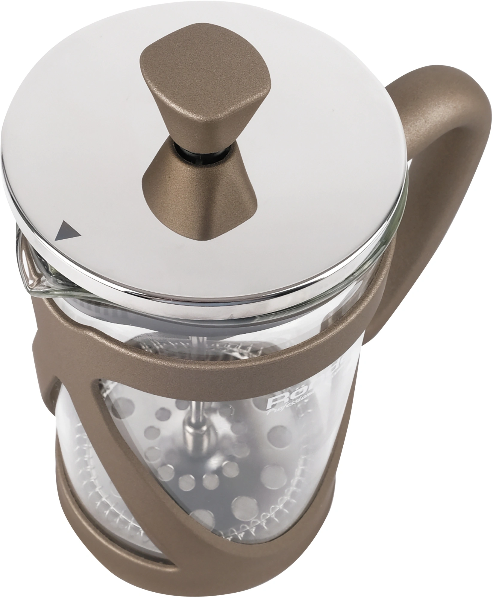 Френч-пресс Rondell Impressia Bronze RDS-1234 0.6л бронзовый — миниатюра 3
