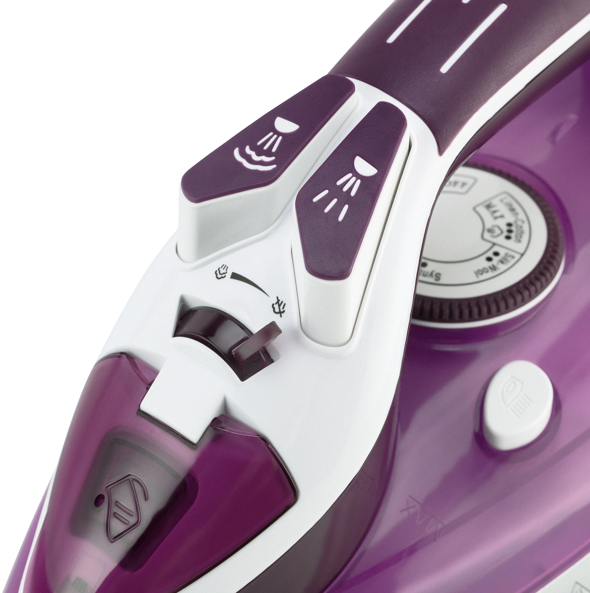 Утюг Vitek VT-1246 2400Вт фиолетовый — миниатюра 2