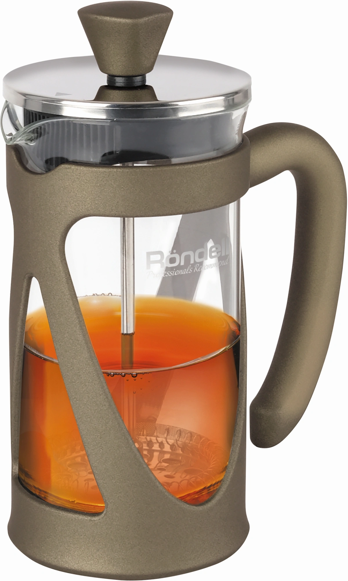 Френч-пресс Rondell Impressia Bronze RDS-1258 0.35л бронзовый — миниатюра 4