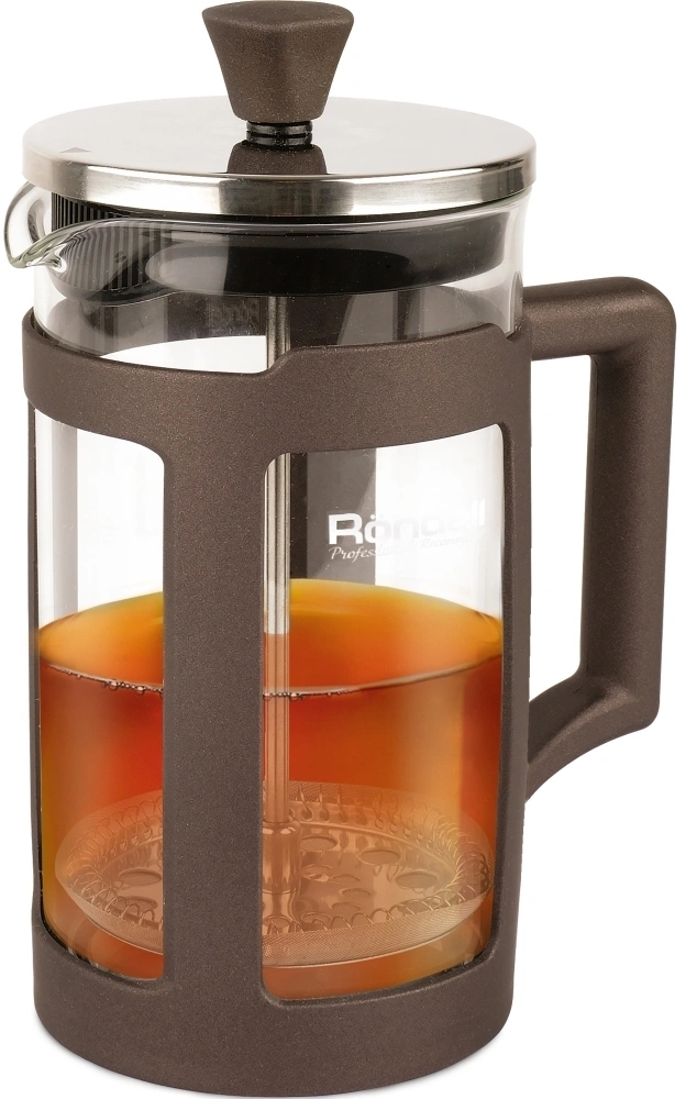 Френч-пресс Rondell Fest RDS-1296 0.6л коричневый — миниатюра 5