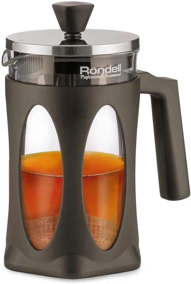 Френч-пресс Rondell Craft RDS-1301 0.6л серый — миниатюра 4