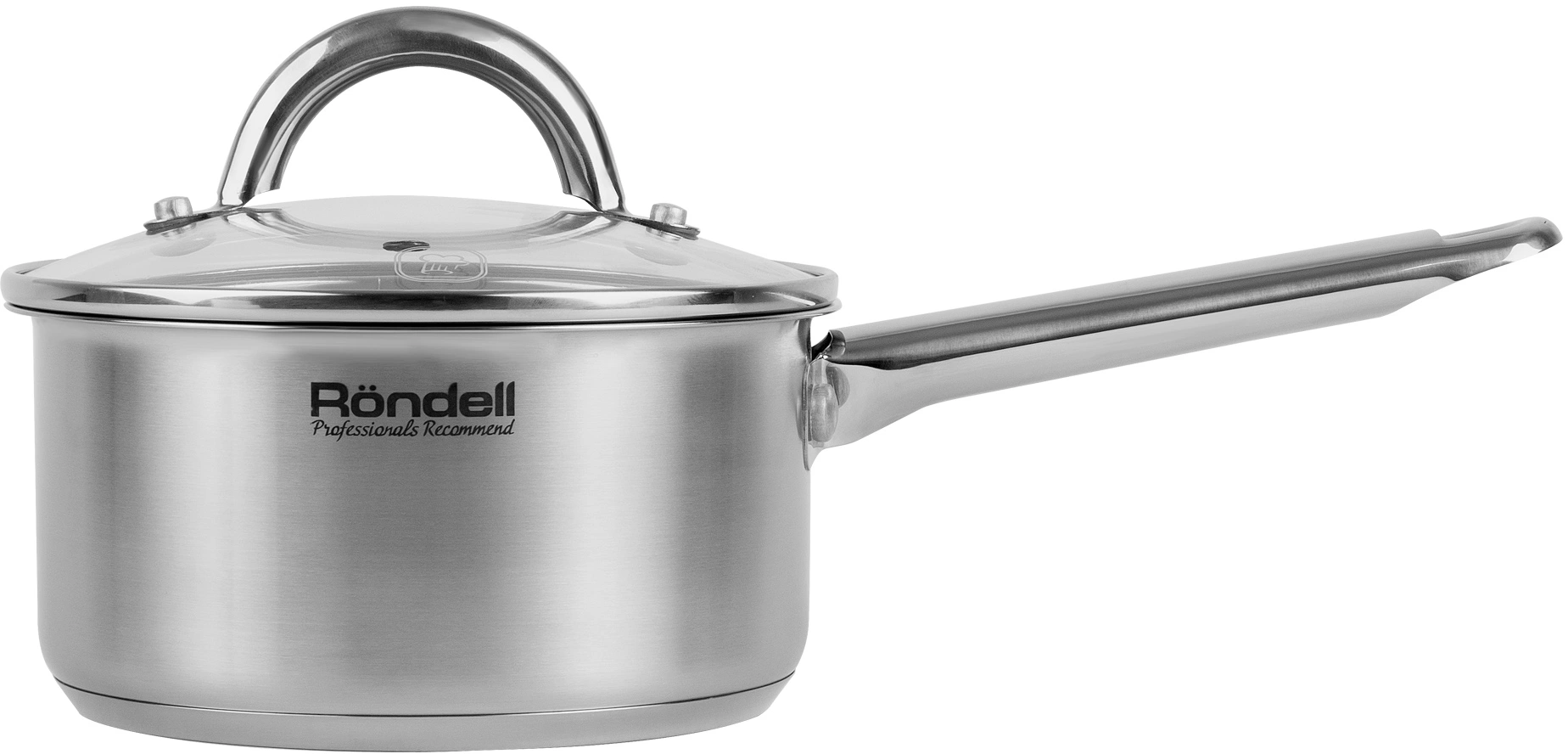 Ковш Rondell Point RDS-1309 1.4л. d=16см (с крышкой) стальной — миниатюра 7