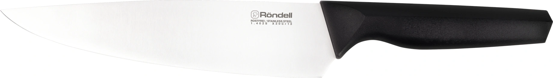 Набор ножей кухон. Rondell Katana RD-1359 компл.:6предм. с подставкой черный подар.коробка — миниатюра 2
