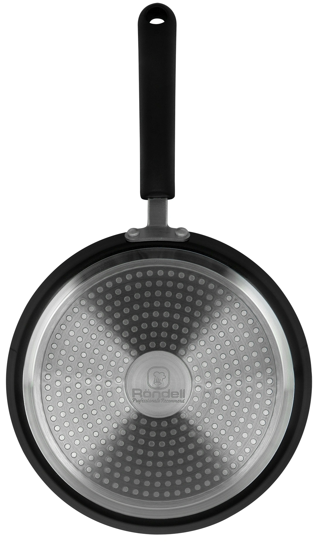 Сковорода блинная Rondell Pancake frypan RDA-1407 круглая 26см покрытие: Xylan Plus ручка несъемная (без крышки) черный — миниатюра 4