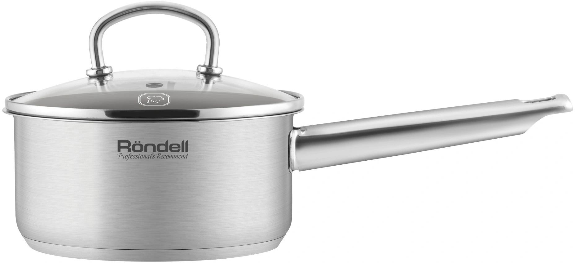 Ковш Rondell Solo RDS-1601 1.3л. d=16см (с крышкой) стальной — миниатюра 4