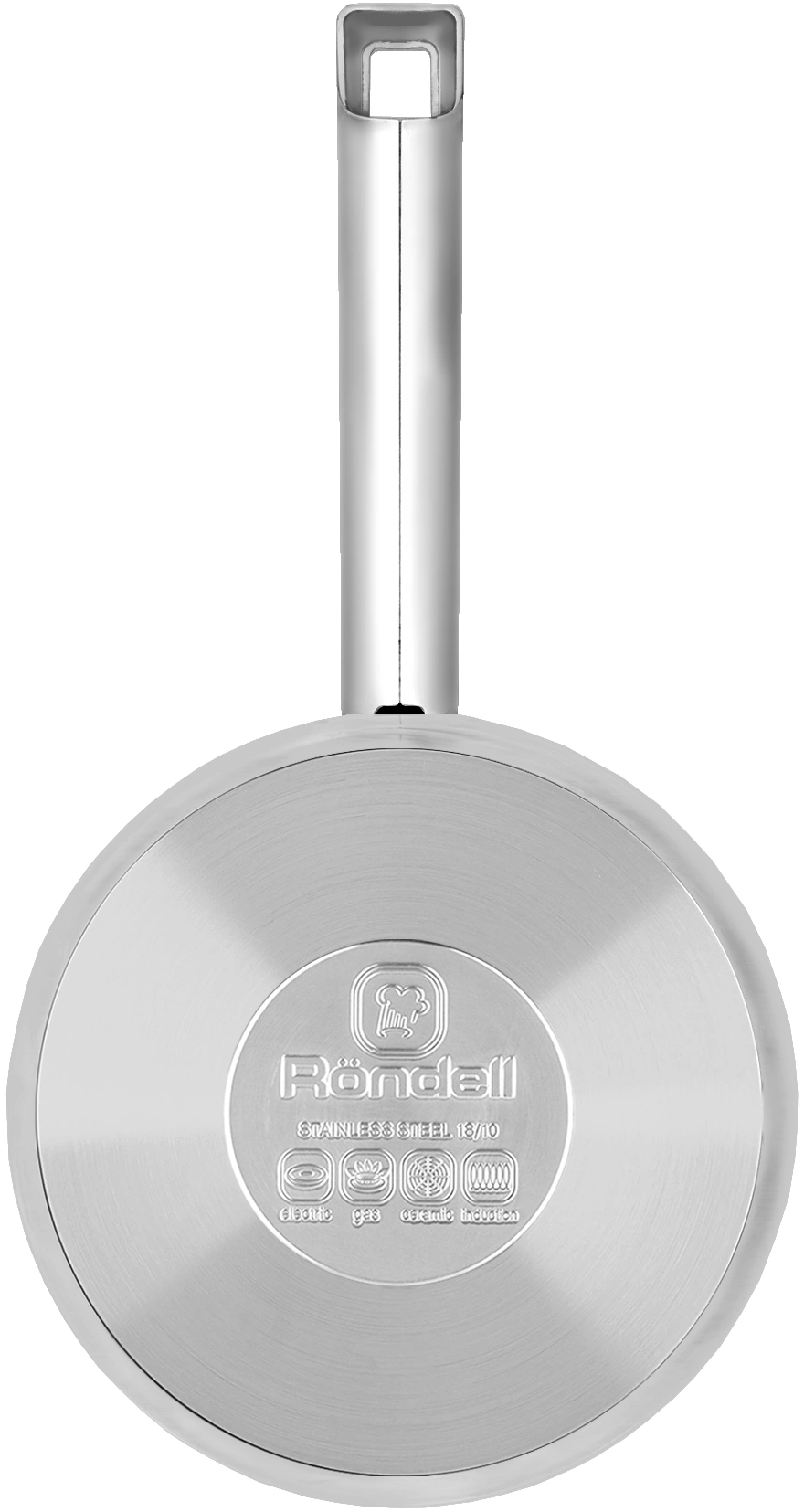 Ковш Rondell Solo RDS-1601 1.3л. d=16см (с крышкой) стальной — миниатюра 3