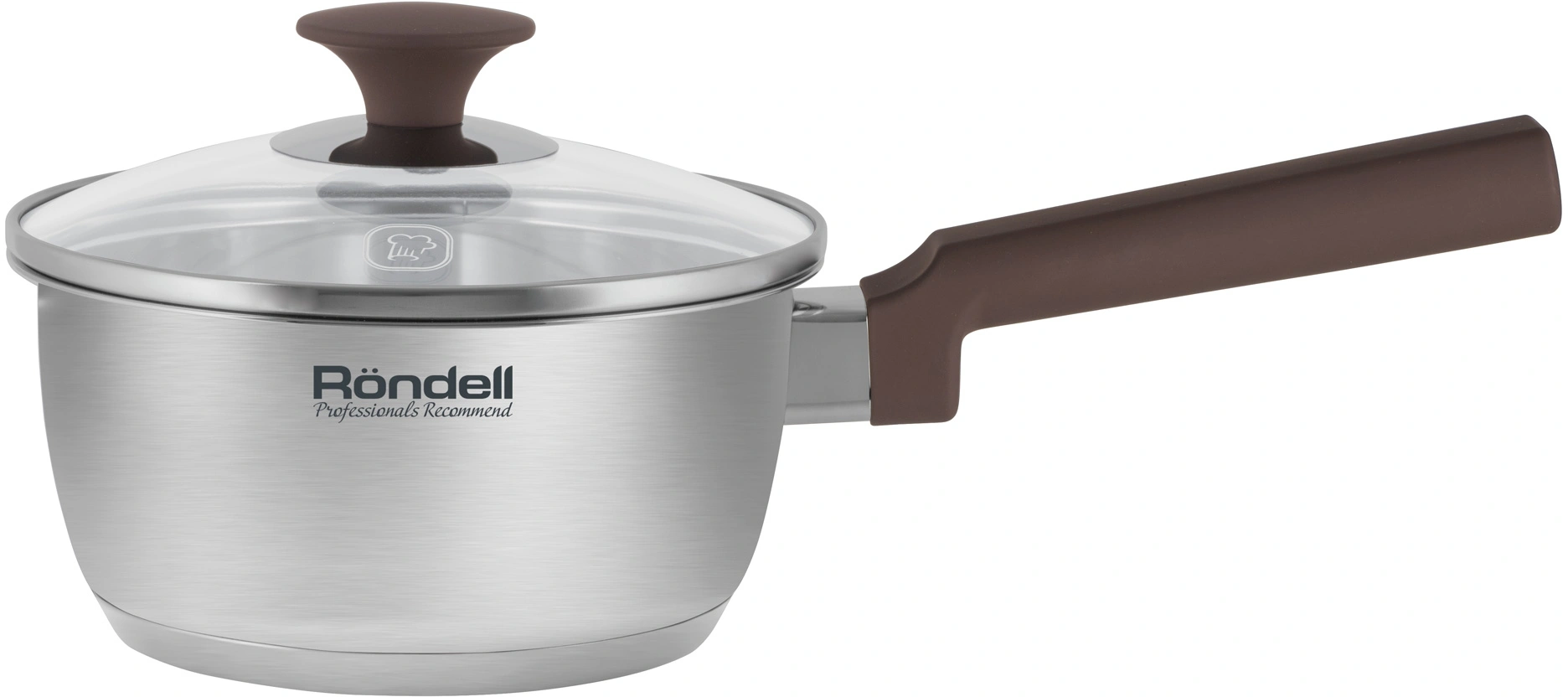 Ковш Rondell Coffee Bean RDS-1643 1.3л. d=16см (с крышкой) стальной — миниатюра 4