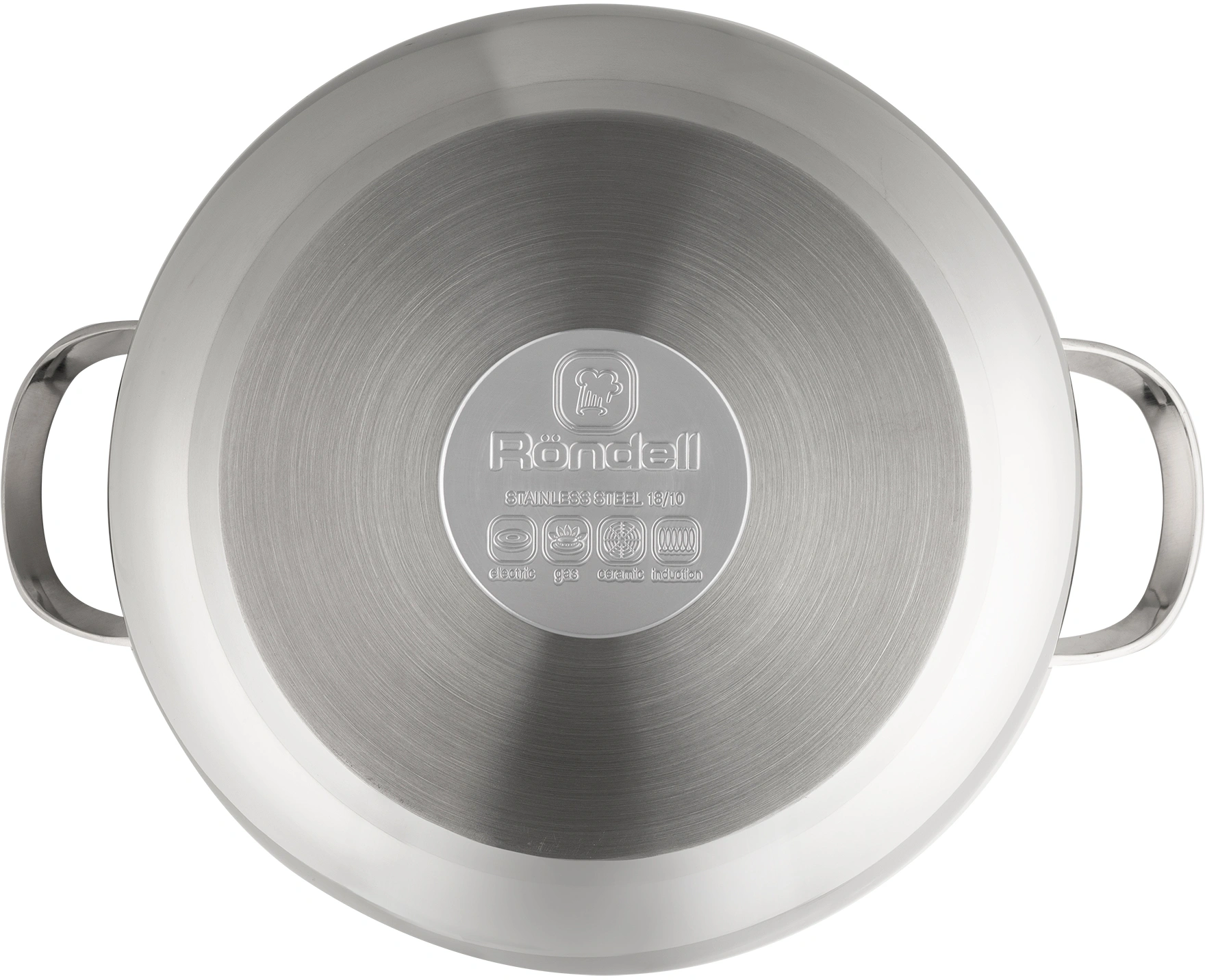 Кастрюля Rondell Calypso RDS-1672 5.8л. d=22см (с крышкой) стальной — миниатюра 19