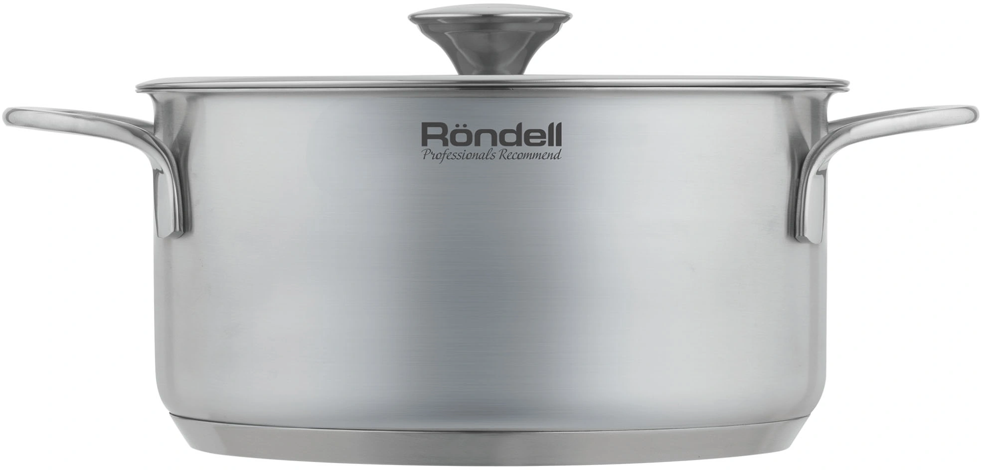 Кастрюля Rondell Modern RDS-1748 4.8л. d=24см (с крышкой) стальной — миниатюра 3