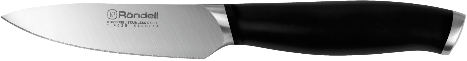 Набор ножей кухон. Rondell Stolz RD-1773 компл.:4предм. разд.дос. черный блистер — миниатюра 2