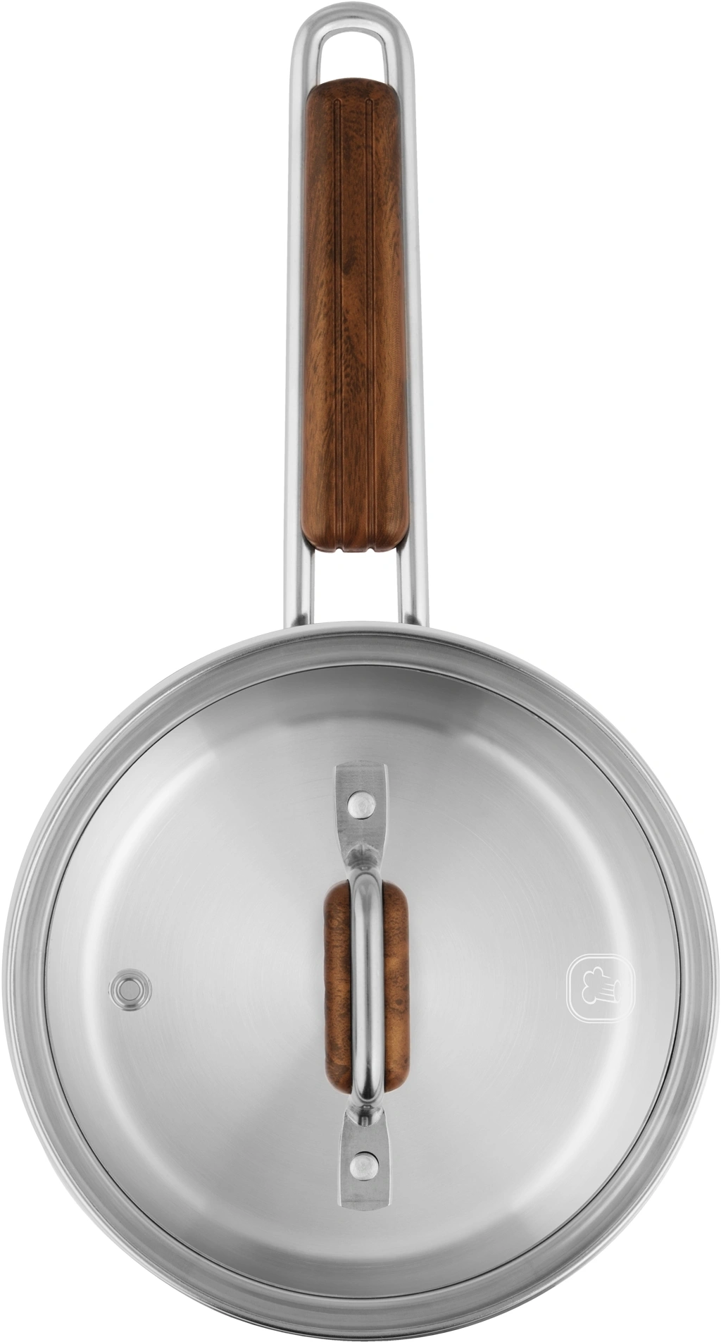 Ковш Rondell Fjord RDS-1790 1.4л. d=16см (с крышкой) стальной — миниатюра 2