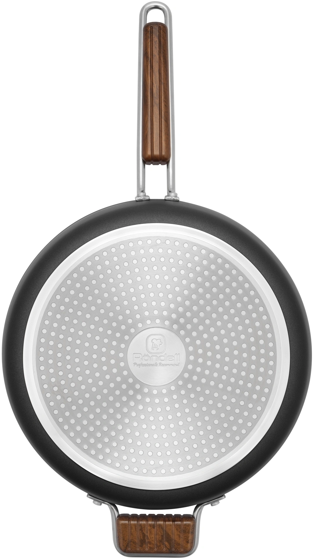 Сотейник Rondell Fjord RDA-1799 4.0л. d=28см (с крышкой) черный — миниатюра 4