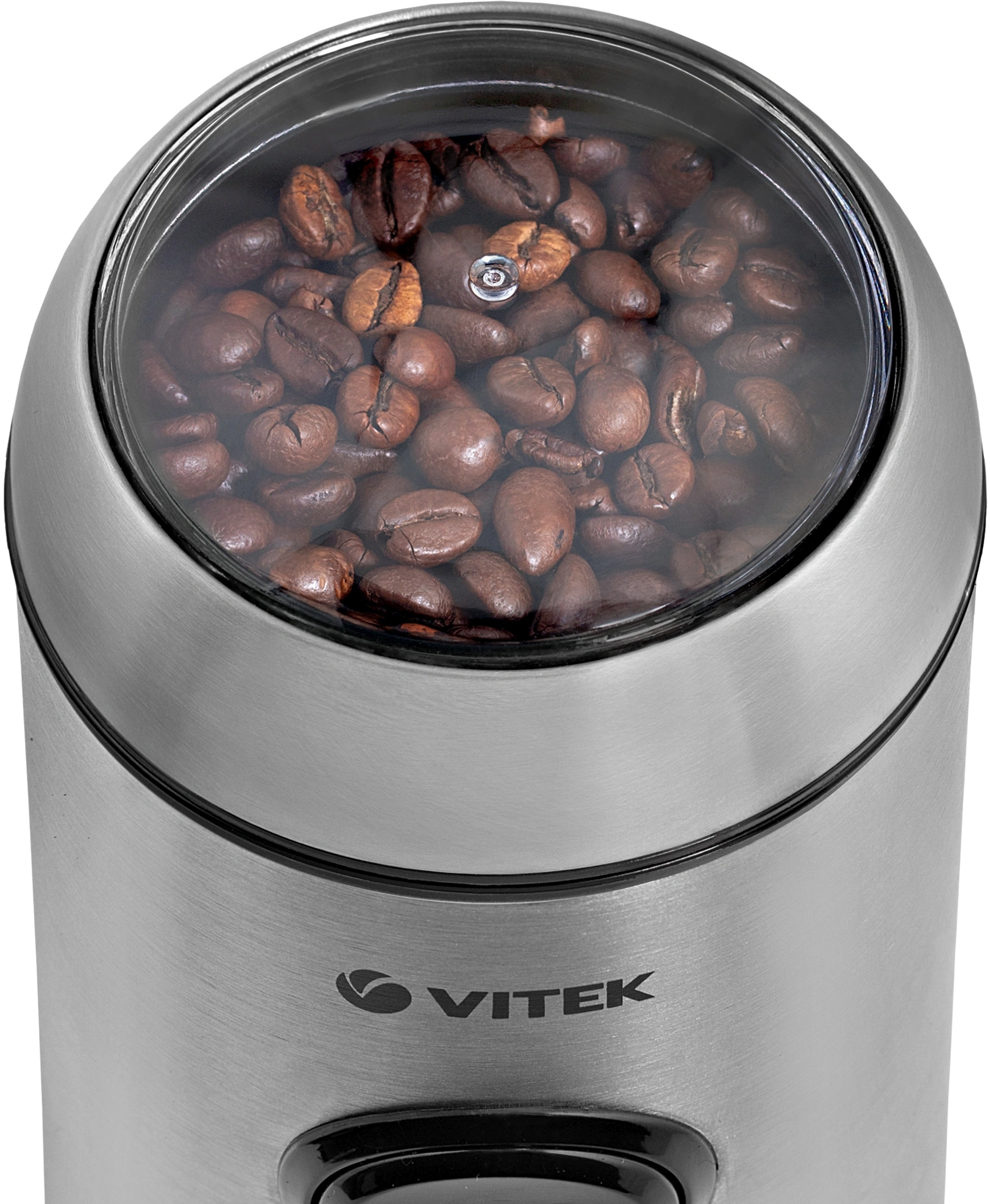 Кофемолка Vitek VT-7123 150Вт сист.помол.:ротац.нож вместим.:50гр стальной — миниатюра 5