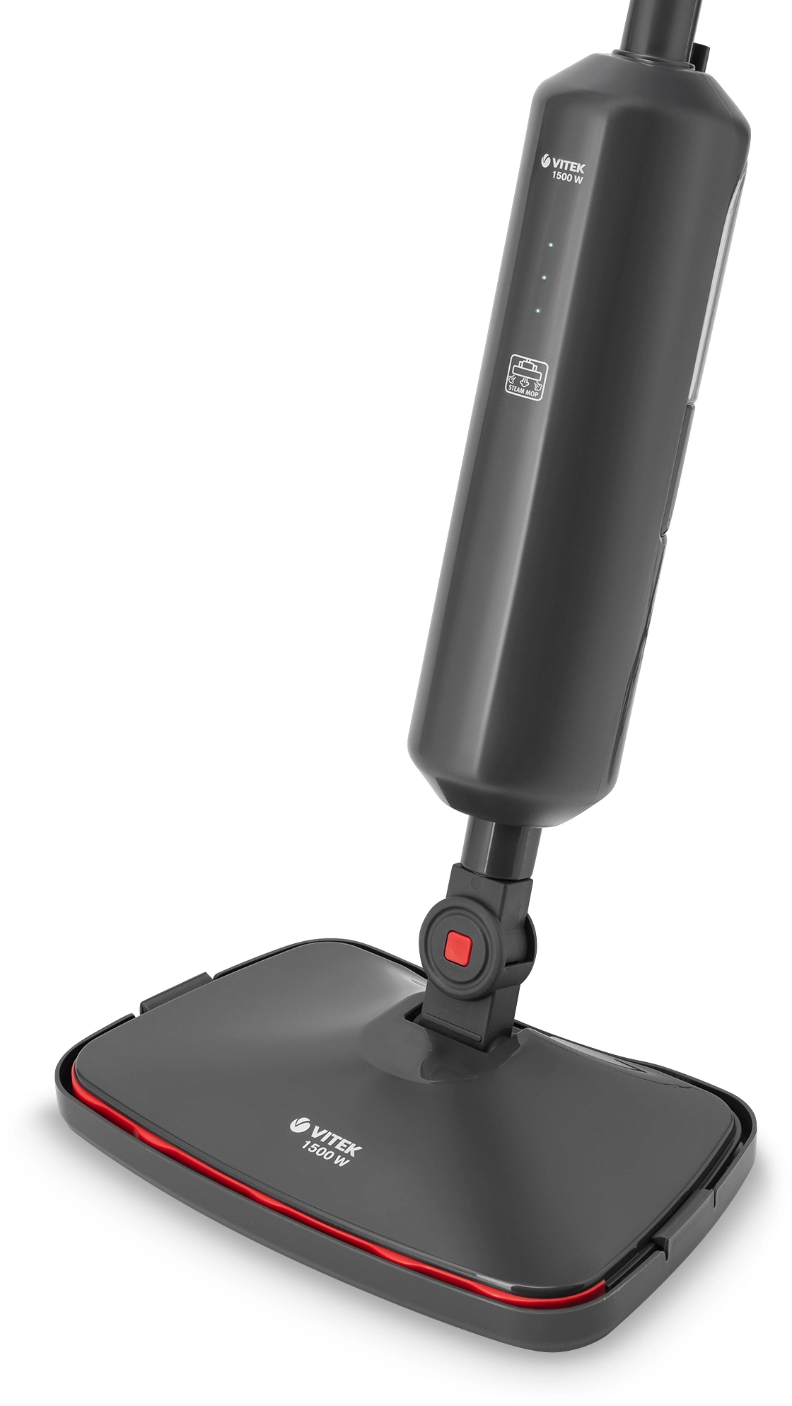 Швабра паровая Vitek VT-8188 1500Вт красный/черный — миниатюра 4