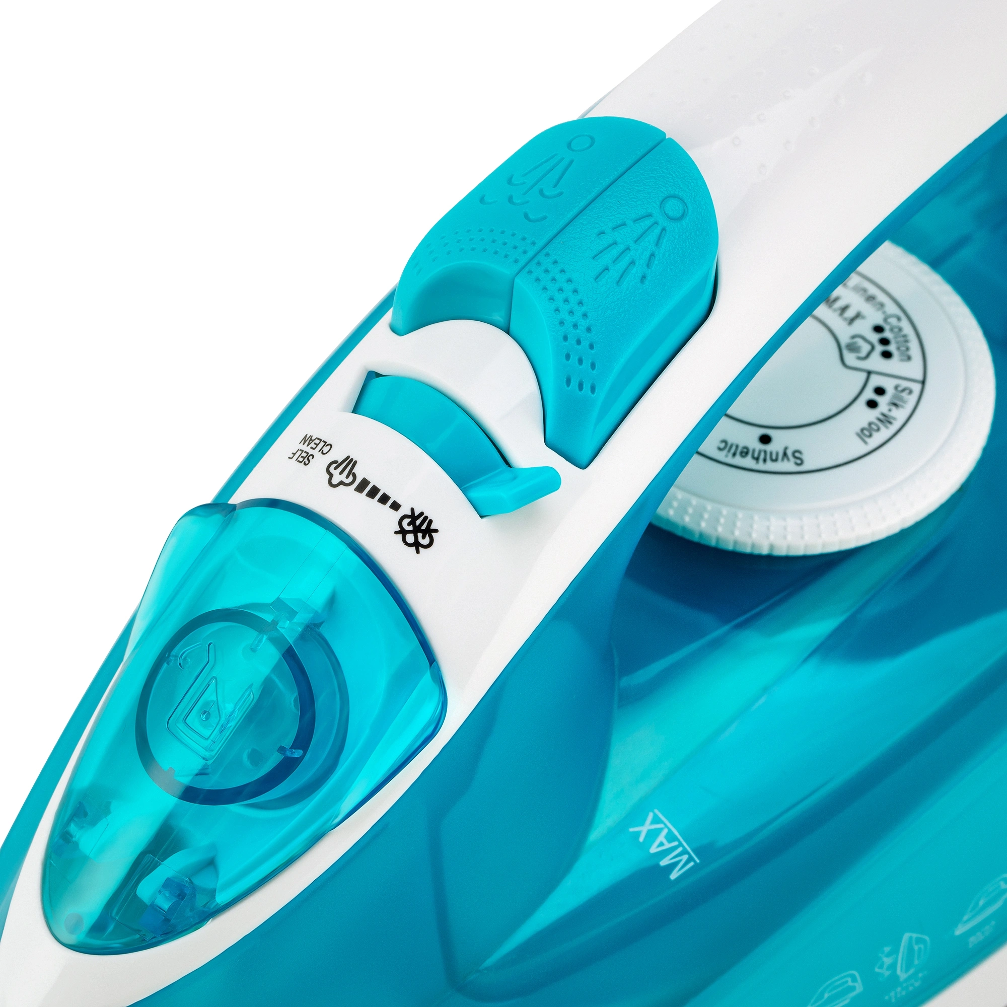 Утюг Vitek VT-8307 2400Вт синий/белый — миниатюра 2