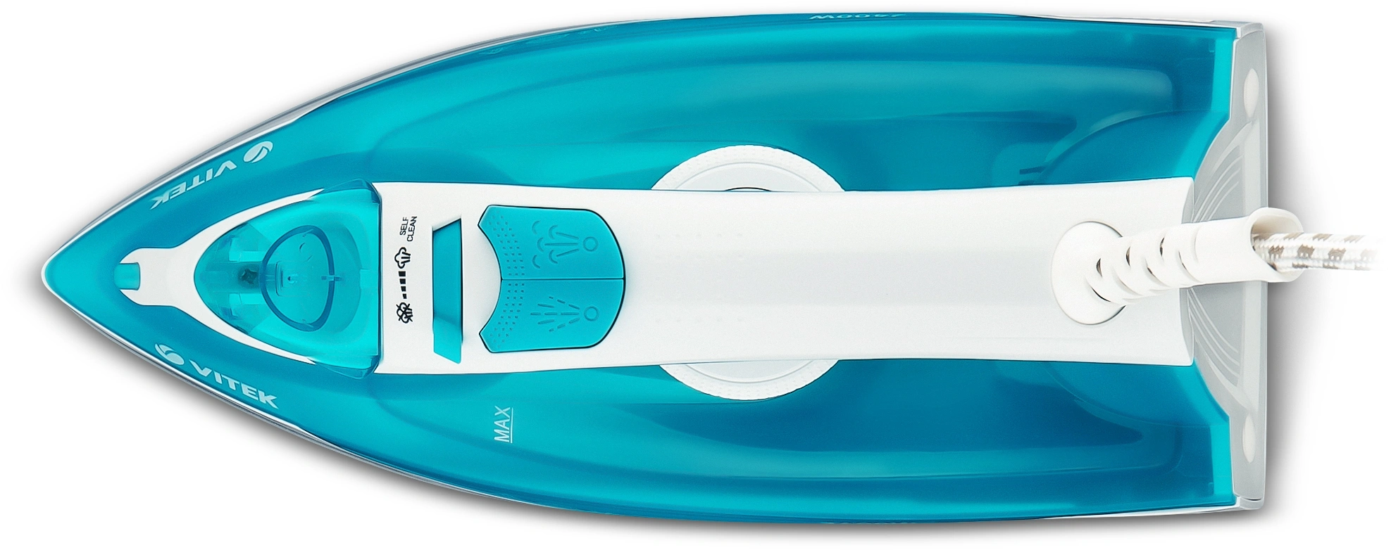 Утюг Vitek VT-8307 2400Вт синий/белый — миниатюра 5