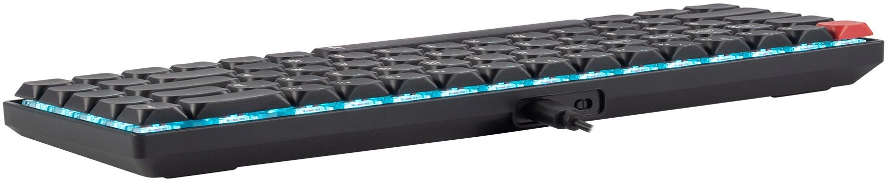 Клавиатура Acer OKR400 механическая черный USB беспроводная BT/Radio Multimedia for gamer LED (ZL.KBDEE.01A) кабель 1.5м — миниатюра 11