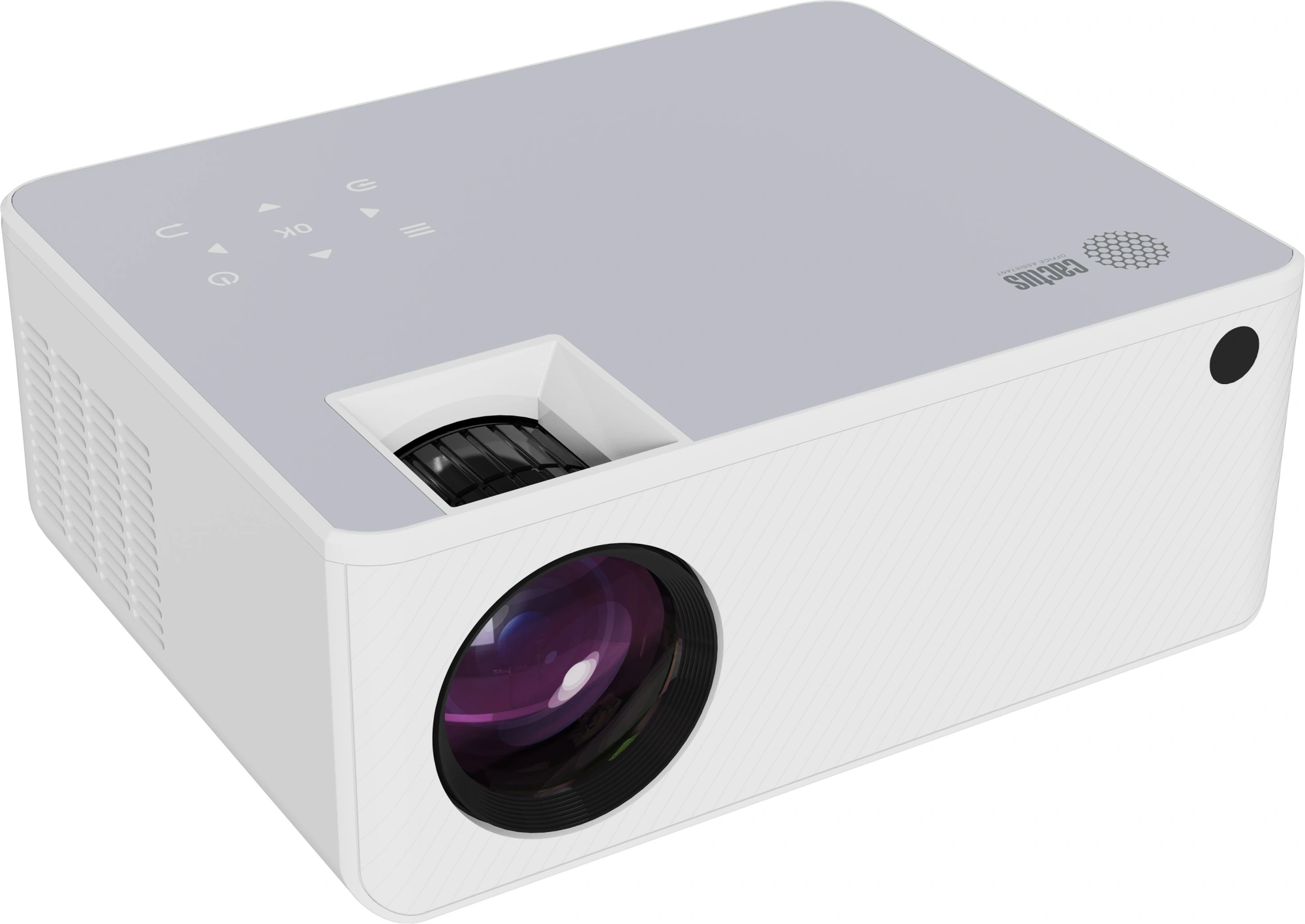 Проектор Cactus CS-PRM.04WT.WUXGA-A LCD 6400Lm LS 400Lm ANSI (1920x1080) 2000:1 ресурс лампы:50000часов 2xUSB typeA 3xHDMI 2.5кг