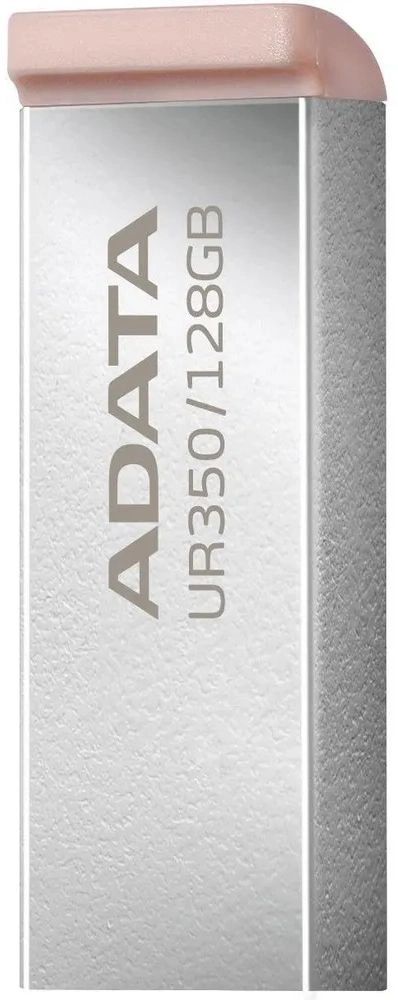 Флеш Диск A-Data 128GB UR350 UR350-128G-RSR/BG USB3.2 серебристый/коричневый — миниатюра 5