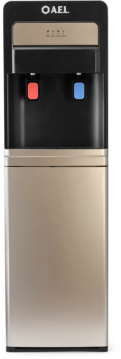 Кулер AEL LD-AEL-805a напольный электронный черный/золотистый — миниатюра 5