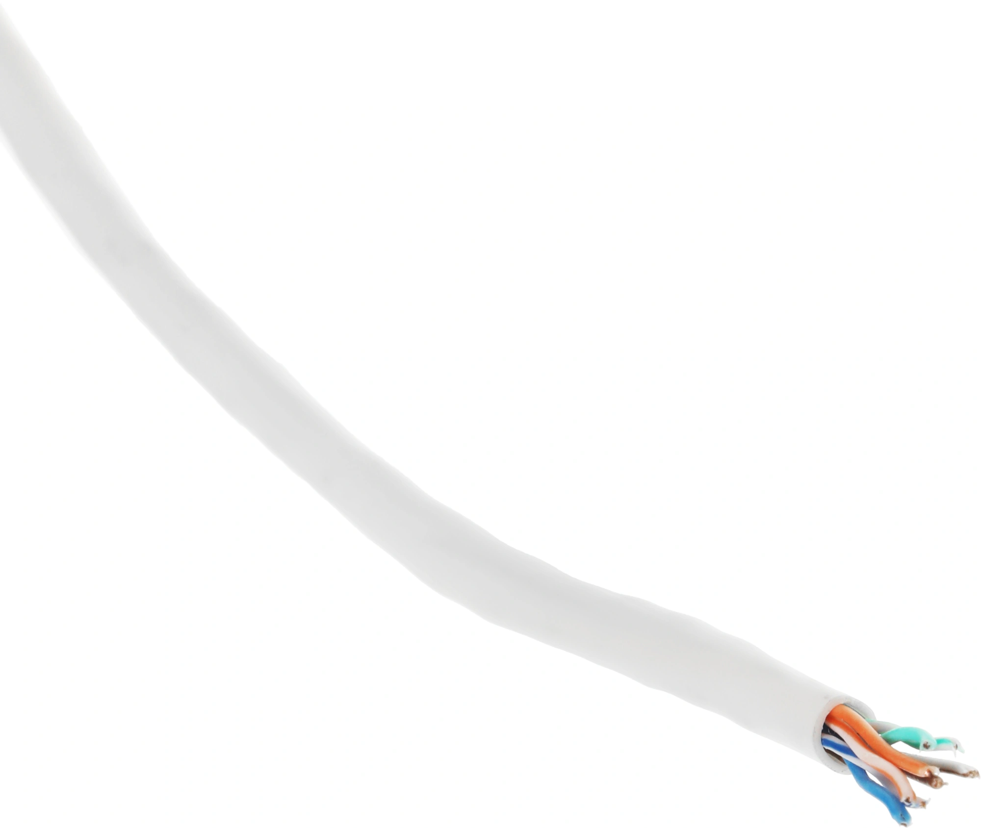 Кабель сетевой информационный Suprlan 01-0332-1 кат.5E UTP 4 пары 24AWG PVC внутренний 100м серый — миниатюра 3