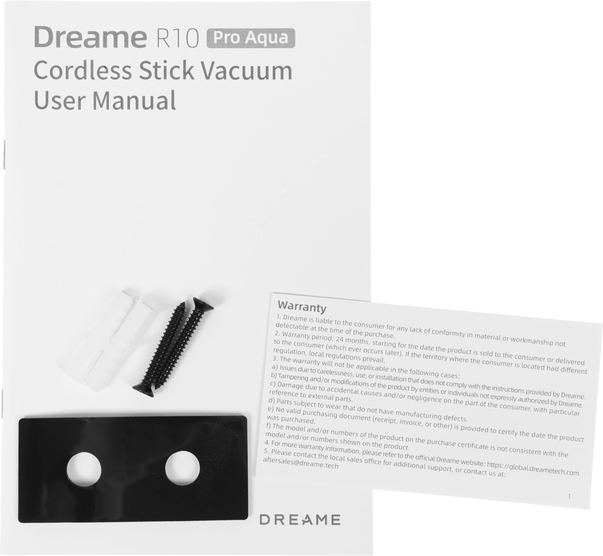 Пылесос моющий Dreame R10 Pro Aqua 425Вт черный — миниатюра 20