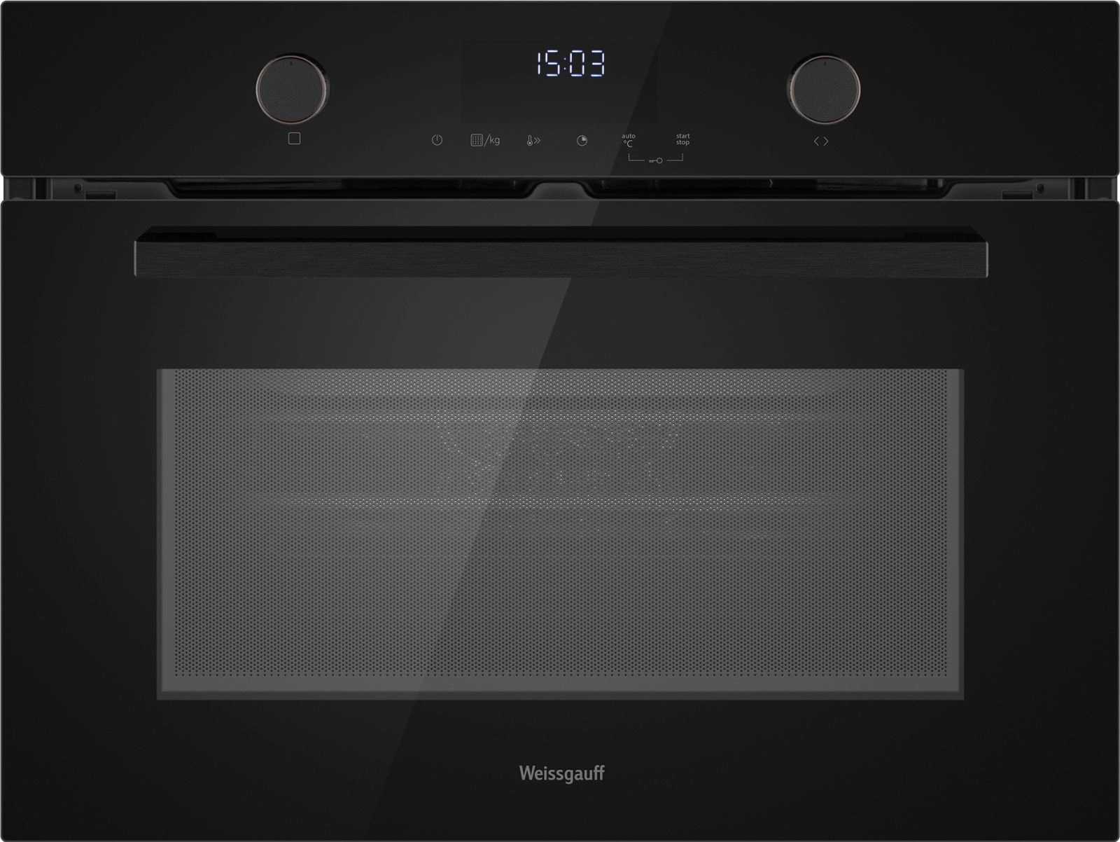 Духовой шкаф Электрический Weissgauff OE 4551 DB Black Edition черный — миниатюра 7