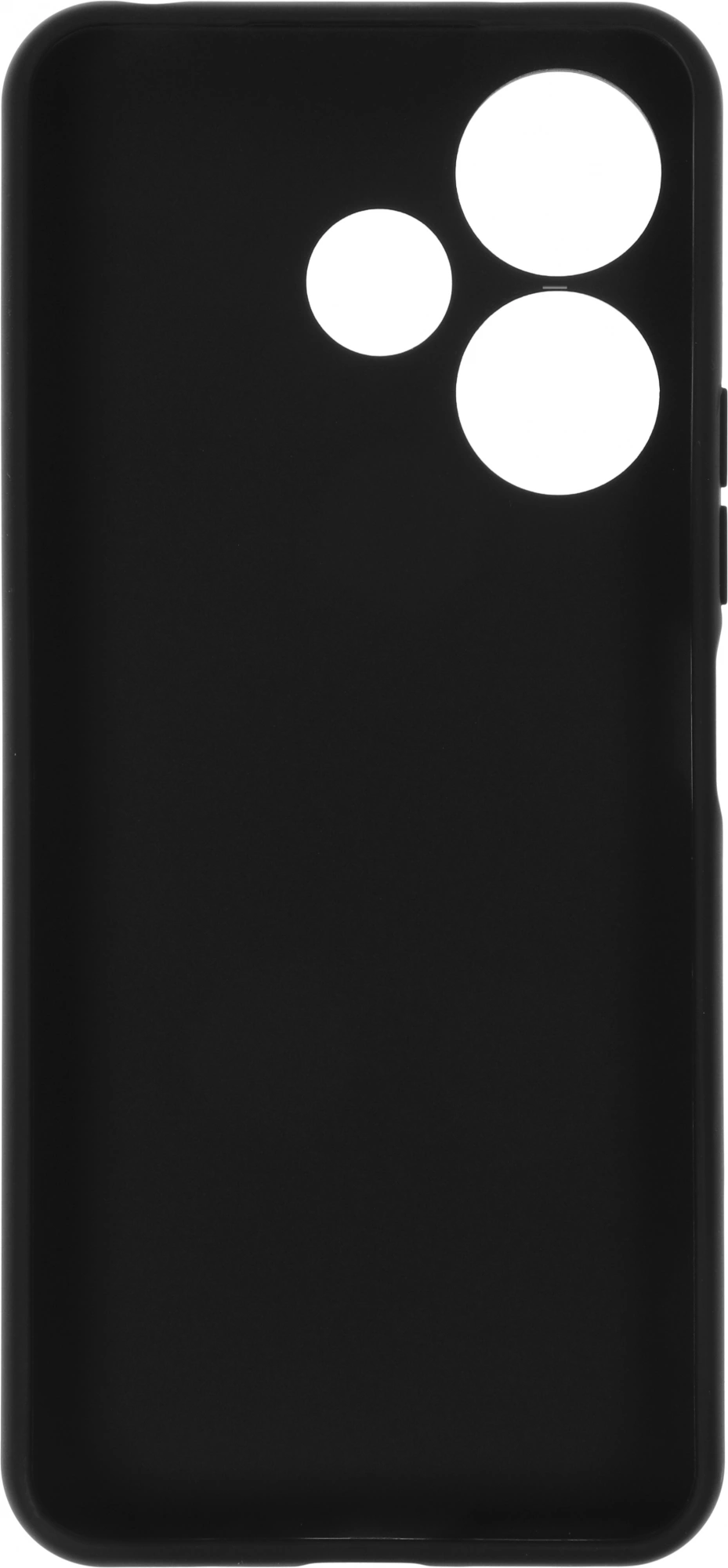 Чехол (клип-кейс) BoraSCO для Xiaomi Redmi 13 Silicone Case черный (73408) — миниатюра 2
