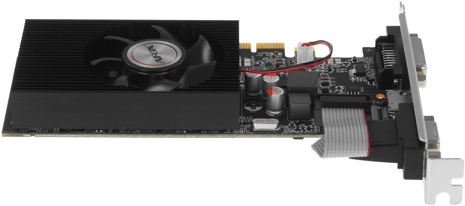 Видеокарта Afox PCI-E 2.0 AF730-2048D3L5 NVIDIA GeForce GT 730 2Gb 64bit GDDR3 900/1333 DVIx1 HDMIx1 CRTx1 HDCP Ret low profile — миниатюра 8