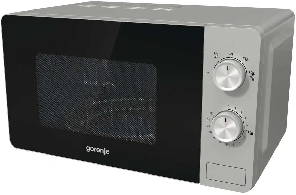 Микроволновая Печь Gorenje MO17E1S 17л. 700Вт серебристый — миниатюра 3