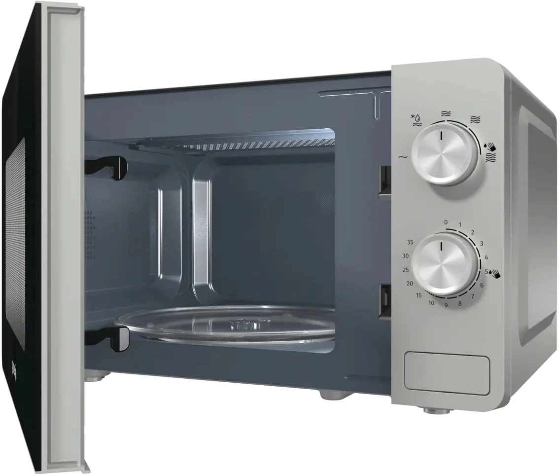 Микроволновая Печь Gorenje MO17E1S 17л. 700Вт серебристый — миниатюра 4