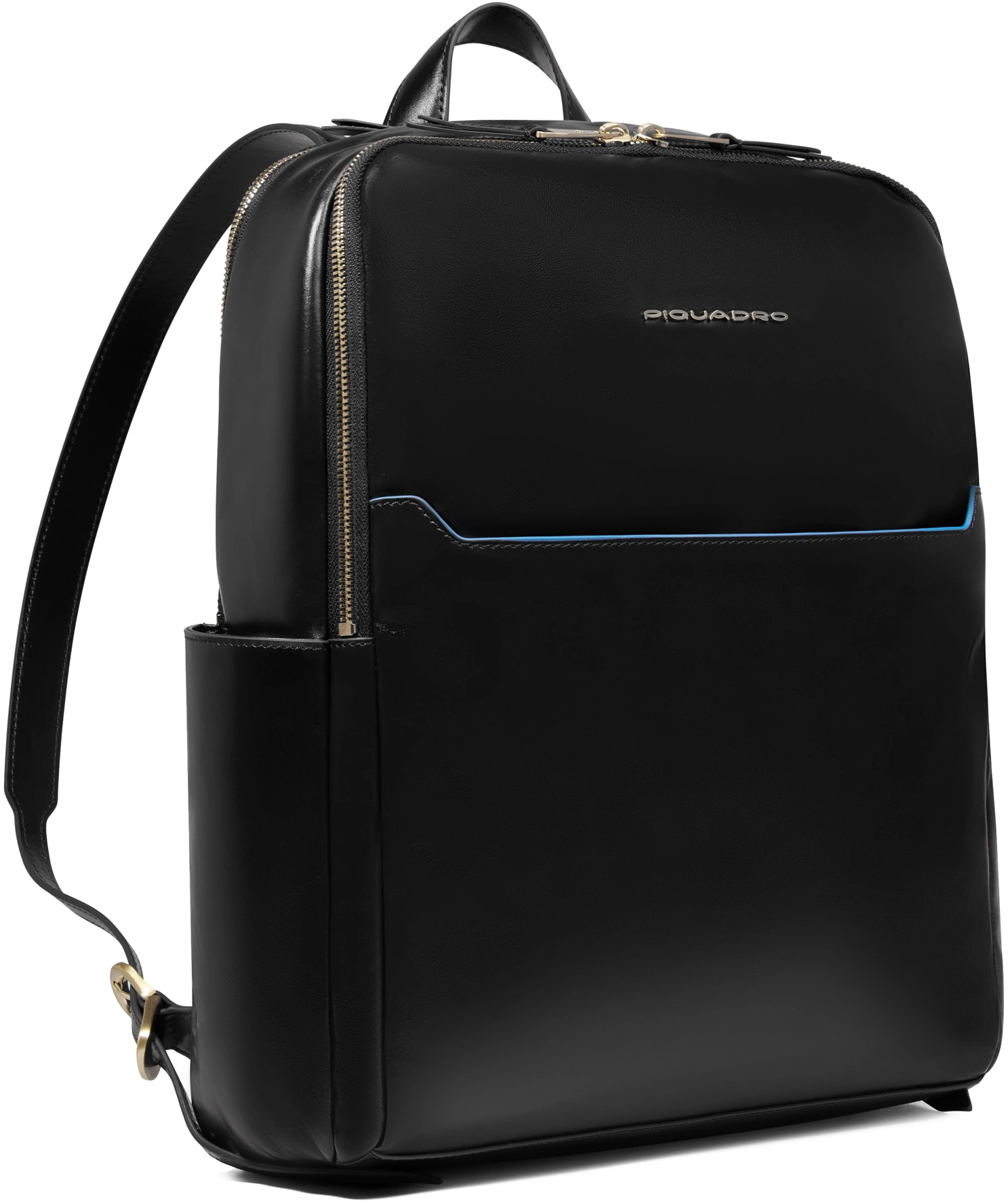 Рюкзак женский Piquadro Blue Square CA6678B2/N черный натур.кожа — миниатюра 2